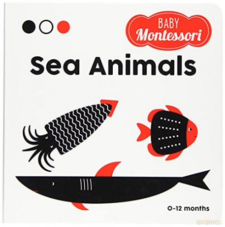 Sea Animals: Baby Montessori - Agnese Baruzzi [KSIĄŻKA]