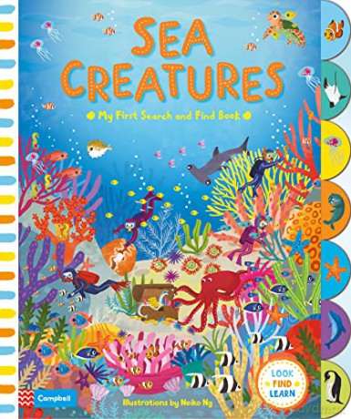 Sea Creatures (My First Search and Find, 4) - Neiko Ng [KSIĄŻKA]