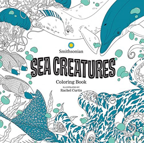 Sea Creatures: A Smithsonian Coloring Book - Smithsonian Institution [KOMIKS]