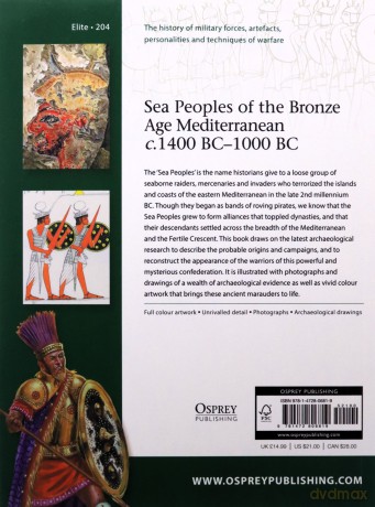 Sea Peoples of the Bronze Age Mediterranean c.1400 BC-1000 BC: 204 (Elite) - Raffaele D'Amato [KSIĄŻKA]
