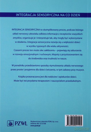 Integracja sensoryczna na co dzień - Borkowska [KSIĄŻKA]