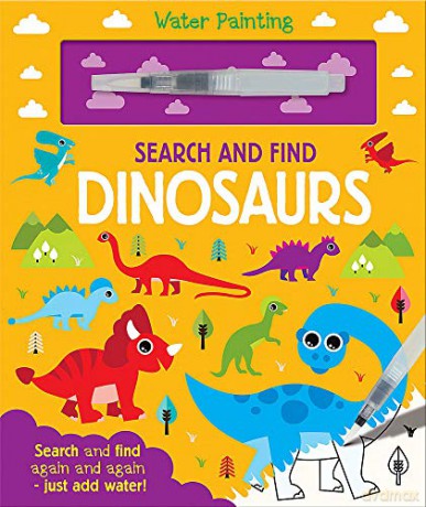 Search and Find Dinosaurs (Water Painting Search and Find) - Imagine That [KSIĄŻKA]