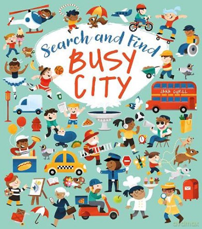 Search and Find: Busy City (Search and Find, 4) - Gemma Barder [KSIĄŻKA]