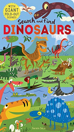 Search and Find: Dinosaurs - Libby Walden [KSIĄŻKA]