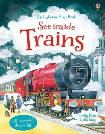 See Inside Trains (Usborne See Inside) - Emily Bone [KSIĄŻKA]