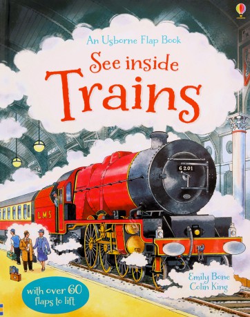 See Inside Trains (Usborne See Inside) - Emily Bone [KSIĄŻKA]