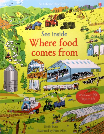 See Inside Where Food Comes from: 1 - Emily Bone [KSIĄŻKA]