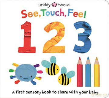 See Touch Feel 123 (UK EDITION) - Roger Priddy [KSIĄŻKA]