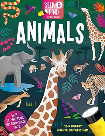 Seek and Find Animals (Seek and Find - Searchlight Books) - Imagine That [KSIĄŻKA]