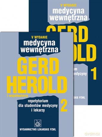Medycyna wewnętrzna - Repetytorium dla studentów medycyny i lekarzy - komplet Herold [KSIĄŻKA]