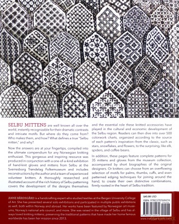 Selbu Mittens: Discover the Rich History of a Norwegian Knitting Tradition with Over 500 Charts and 35 Classic Patterns - Bardsgard [KSIĄŻKA]