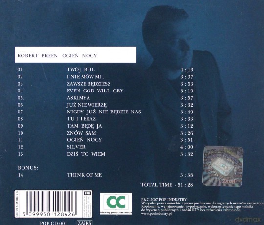 Breen, Robert: Ogien Nocy [CD]