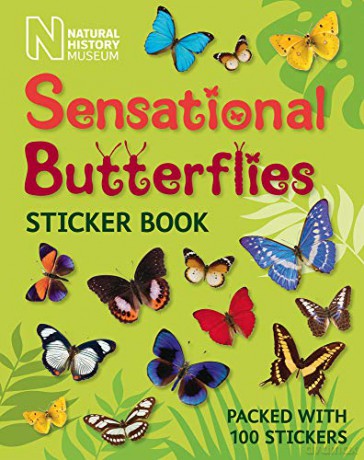 Sensational Butterflies Sticker Book (Natural History Museum Sticker Books) - Natural History Museum [KSIĄŻKA]