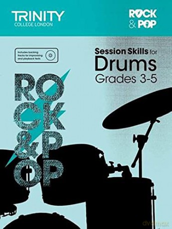 Session Skills for Drums Grades 35 - Trinity College London [KSIĄŻKA]