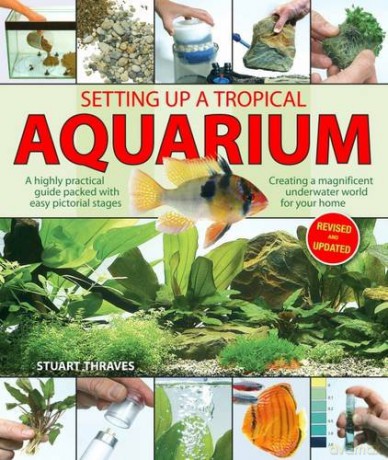 Setting Up a Tropical Aquarium: A Highly Practical Guide Packed with Easy Pictorial Stages Creating a Magnificent Underwater World for Your Home - Stuart Thraves [KSIĄŻKA]