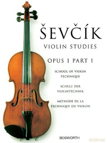 Sevcik: Violin Studies Opus 1 Part 1 School of Technique - Otakar Sevcik [KSIĄŻKA]