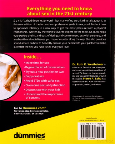 Sex For Dummies, 4th Edition - Westheimer [KSIĄŻKA]