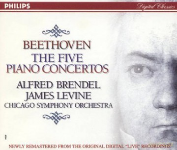 Brendel/Levine,Chicago S.Orch.: Beethoven Five Piano Concertos [3CD]