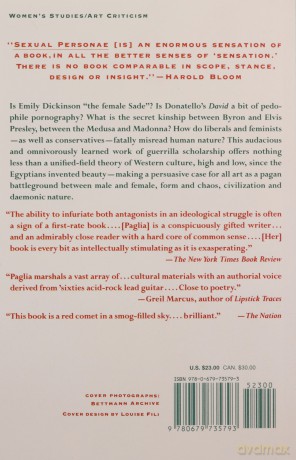 Sexual Personae: Art and Decadence from Nefertiti to Emily Dickinson - Camille Paglia [KSIĄŻKA]