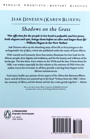 Shadows on the Grass (Penguin Modern Classics) - Isak Dinesen [KSIĄŻKA]