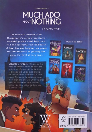 Shakespeare's Much Ado About Nothing: A Graphic Novel (Classics in Graphics) - Steve Barlow [KSIĄŻKA]