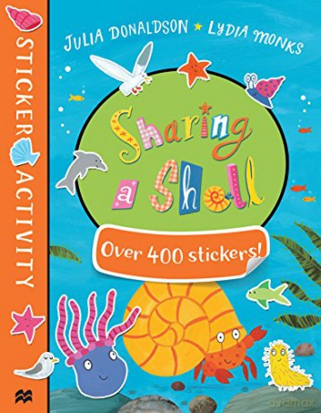 Sharing a Shell Sticker Book - Julia Donaldson [KSIĄŻKA]