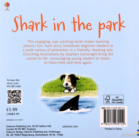 Shark in the Park (Phonics Readers): 1 - Lesley Sims [KSIĄŻKA]