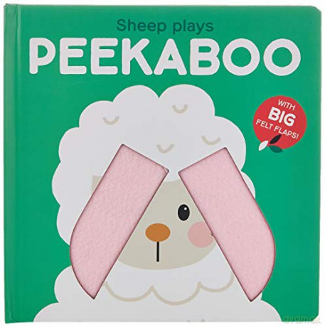 Sheep Plays (Peekaboo): Farm (FELT FLAP ANIMAL PEEKABOO) - Yoyo Books [KSIĄŻKA]