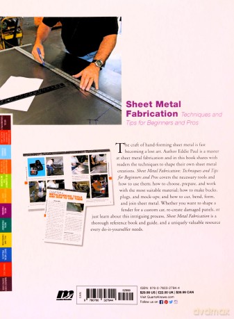 Sheet Metal Fabrication: Techniques and Tips for Beginners and Pros (Motorbooks Workshop) - Eddie Paul [KSIĄŻKA]