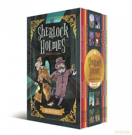 Sherlock Holmes Retold for Children: 16-Book Box Set (Arcturus Retold Classics) - Alex Woolf [KSIĄŻKA]