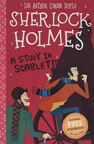 Sherlock Holmes: A Study in Scarlet (Easy Classics) - Detective Book Series Abridged for Ages 7 -11 - Sir Arthur Conan Doyle [KSIĄŻKA]