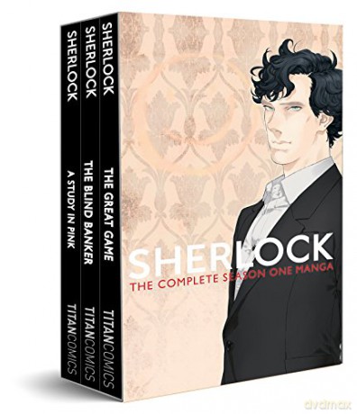 Sherlock Series 1 Boxed Set: The Complete Season One Manga - Steven Moffat [KSIĄŻKA]