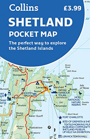 Shetland Pocket Map: The perfect way to explore the Shetland Islands - Collins Maps [KSIĄŻKA]