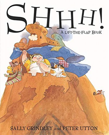 Shhh! Lift-the-Flap Book - Sally Grindley [KSIĄŻKA]