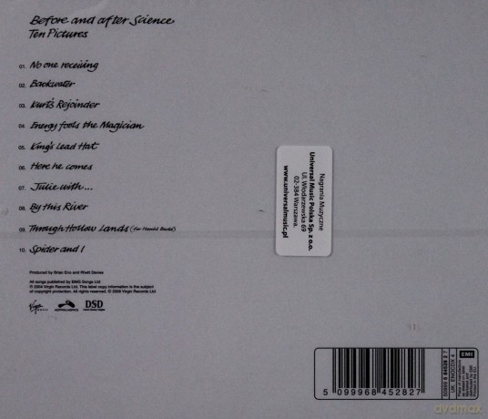 Brian Eno: Before And After Science [CD]