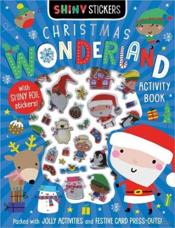 Shiny Stickers Christmas Wonderland - Sophie Collingwood [KSIĄŻKA]