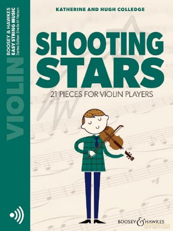 Shooting Stars: 21 Pieces for Violin Players (Easy String Music) - Sheila Mary Nelson [KSIĄŻKA]