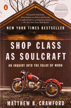 Shop Class as Soulcraft: An Inquiry Into the Value of Work - Matthew B Crawford [KSIĄŻKA]