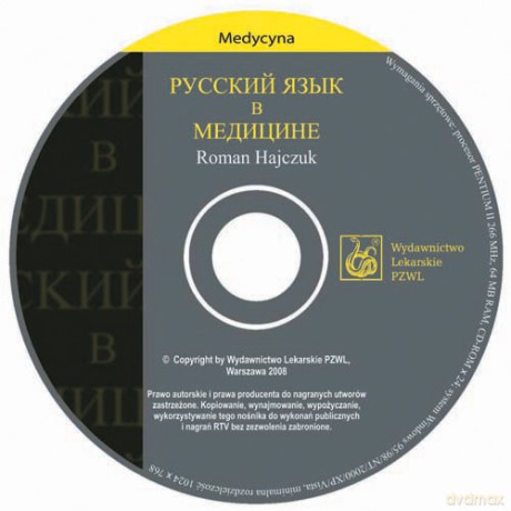 Russkij jazyk w miedicynie - Podręcznik - CD - Hajczuk [KSIĄŻKA]