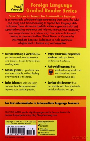 Short Stories in Korean for Intermediate Learners: Read for pleasure at your level, expand your vocabulary and learn Korean the fun way! (Teach Yourself Foreign Language Graded Reader Series) - Olly Richards [KSIĄŻKA]