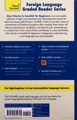 Short Stories in Swedish for Beginners: Read for pleasure at your level, expand your vocabulary and learn Swedish the fun way! (Foreign Language Graded Reader Series) - Olly Richards [KSIĄŻKA]