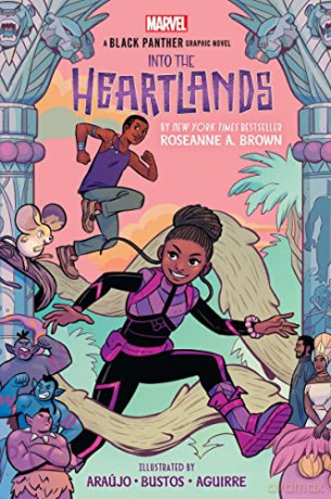 Shuri and T'Challa: Into the Heartlands (A Black Panther graphic novel) (Marvel Black Panther) - Roseanne A. Brown [KSIĄŻKA]