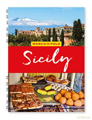 Sicily Marco Polo Travel Guide - with pull out map (Marco Polo Spiral Travel Guides) - Marco Polo [KSIĄŻKA]