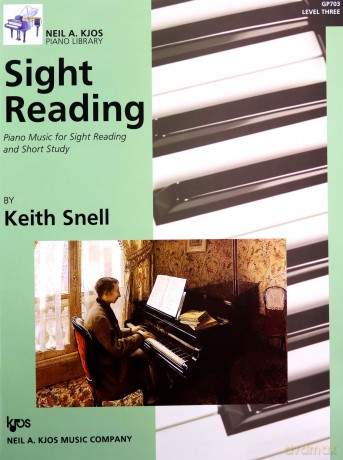 Sight Reading: Piano Music for Sight Reading and Short Study, Level 3 - Keith Snell [KSIĄŻKA]