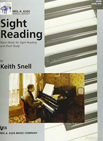 Sight Reading: Piano Music for Sight Reading and Short Study, Level 5 - Keith Snell [KSIĄŻKA]