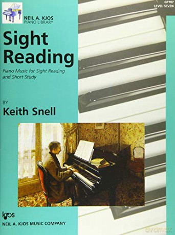Sight Reading: Piano Music for Sight Reading and Short Study, Level 7 - Keith Snell [KSIĄŻKA]