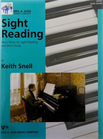 Sight Reading: Piano Music for Sight Reading and Short Study, Level 7 - Keith Snell [KSIĄŻKA]