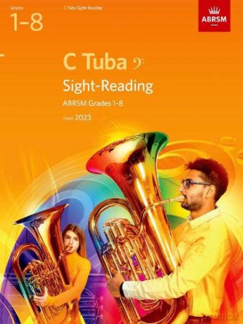 Sight-Reading for C Tuba, ABRSM Grades 1-8, from 2023 (ABRSM Sight-reading) [KSIĄŻKA]
