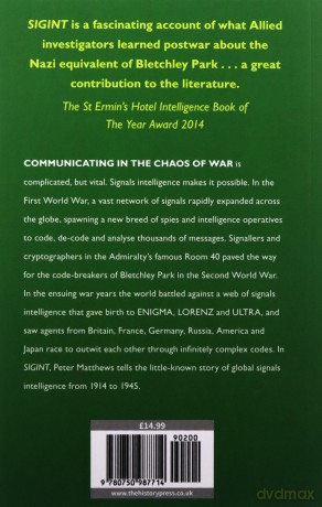 SIGINT: The Secret History of Signals Intelligence in the World Wars (Espionage) - Matthews [KSIĄŻKA]