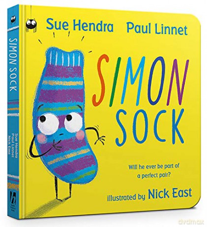Simon Sock Board Book - Sue Hendra [KSIĄŻKA]